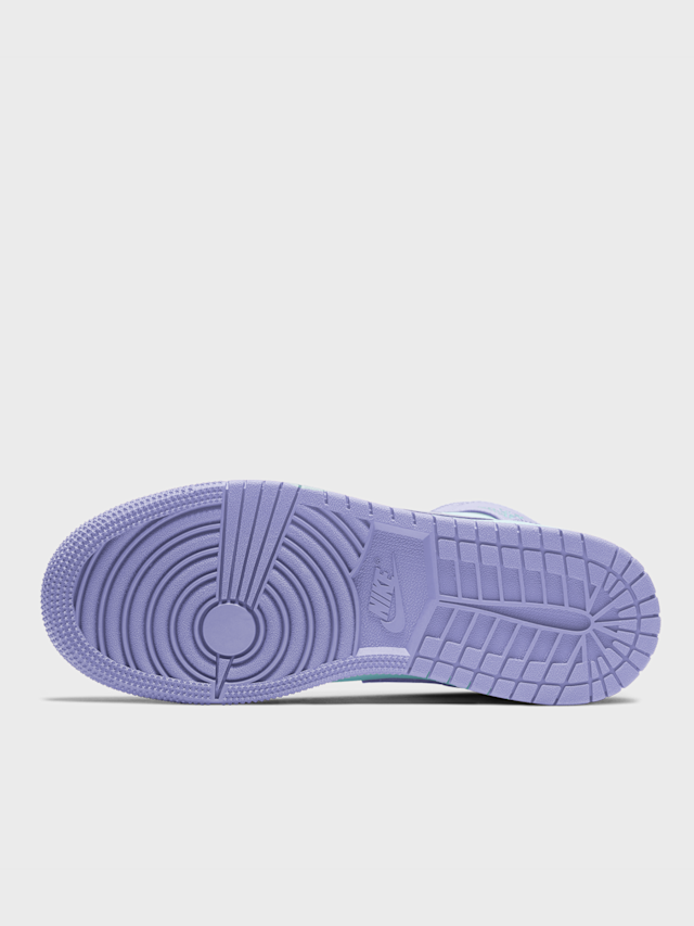 Jordan, Air Jordan 1 Mid purple pulse/arctic punch/glacier blue, black, Image 3 of 4