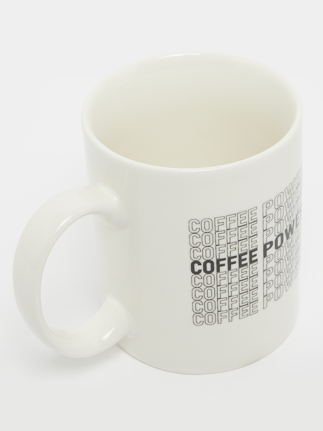 Urban Classics, Coffee Power Cup, wit, Afbeelding 3 van 4