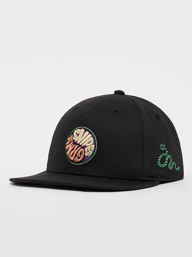 Grimey, Snipes x Grmy True Roots Snapback Cap, zwart, Afbeelding 1 van 5