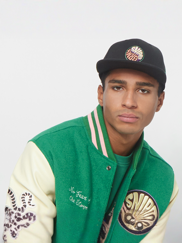 Grimey, Snipes x Grmy True Roots Snapback Cap, zwart, Afbeelding 5 van 5