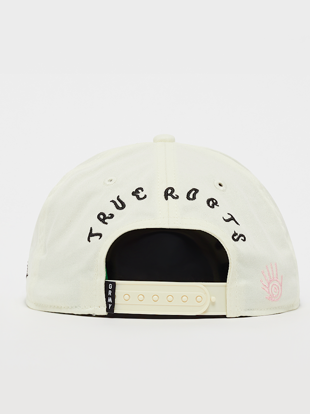 Grimey, Snipes x Grmy True Roots Snapback Cap, wit, Afbeelding 2 van 5
