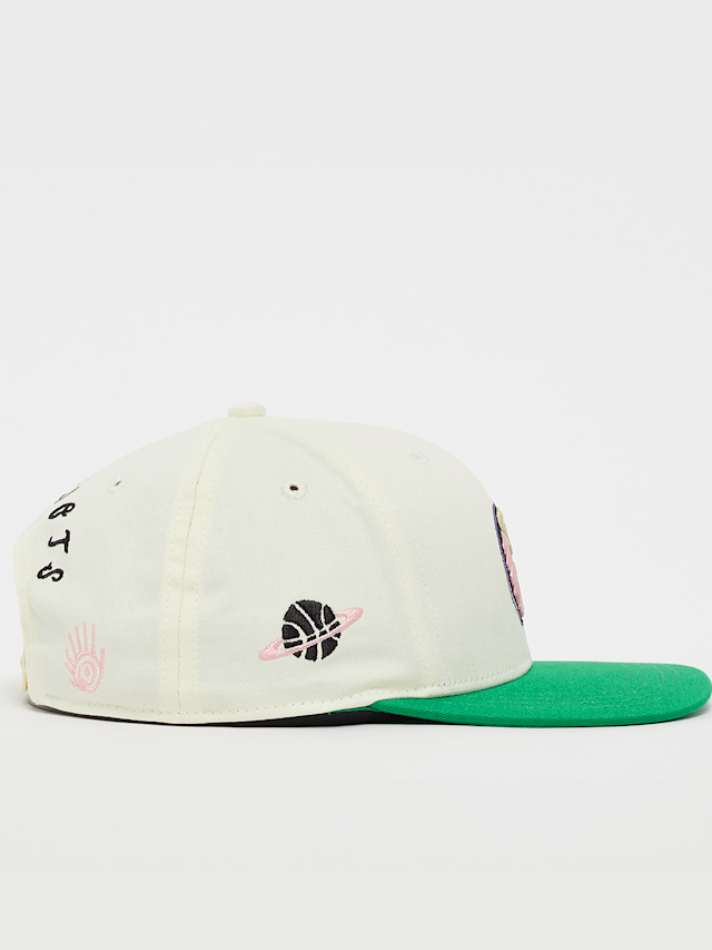 Grimey, Snipes x Grmy True Roots Snapback Cap, wit, Afbeelding 3 van 5