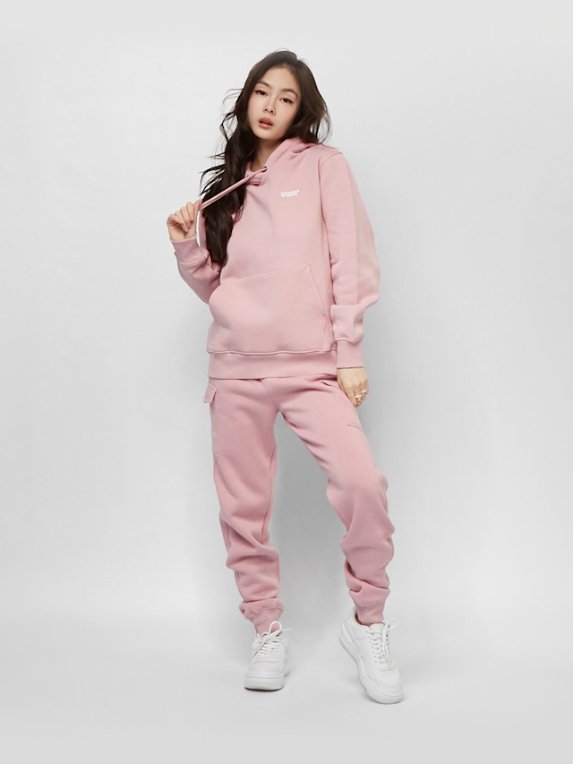 SNIPES, Small Logo Essential Hoodie, light pink, Image 4 of 4