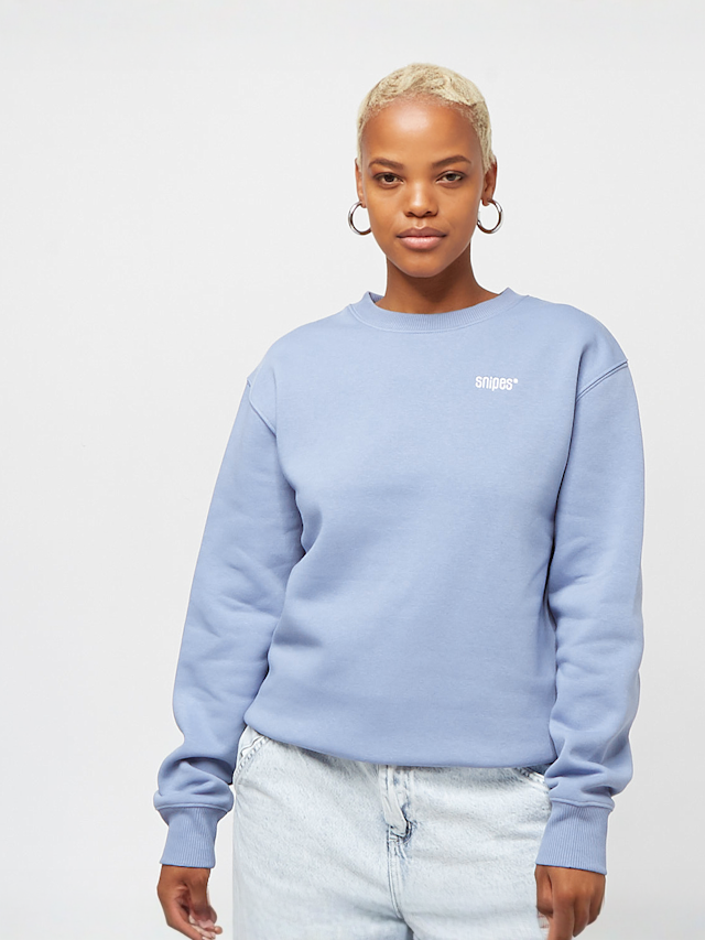 SNIPES, Small Logo Essential Crew, blauw, Afbeelding 1 van 5