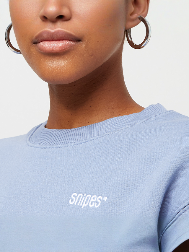 SNIPES, Small Logo Essential Crew, blauw, Afbeelding 3 van 5