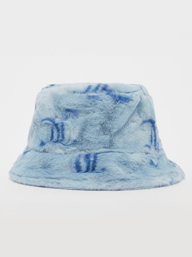 Juicy Couture, Fleur Fur Bucket Hat, blauw, Afbeelding 2 van 3