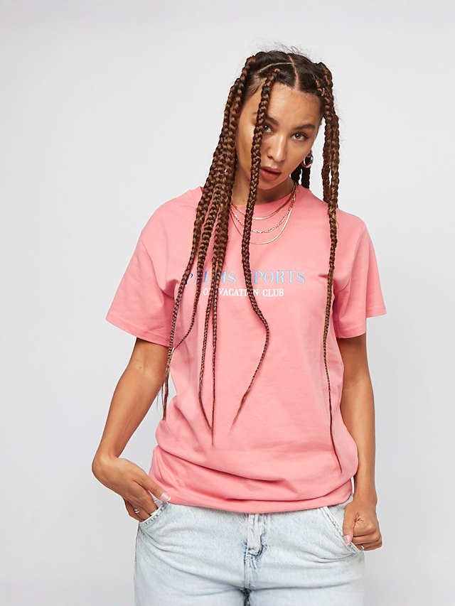 On Vacation, Palms Sports Ladies T-Shirt, lichtroze, Afbeelding 1 van 4