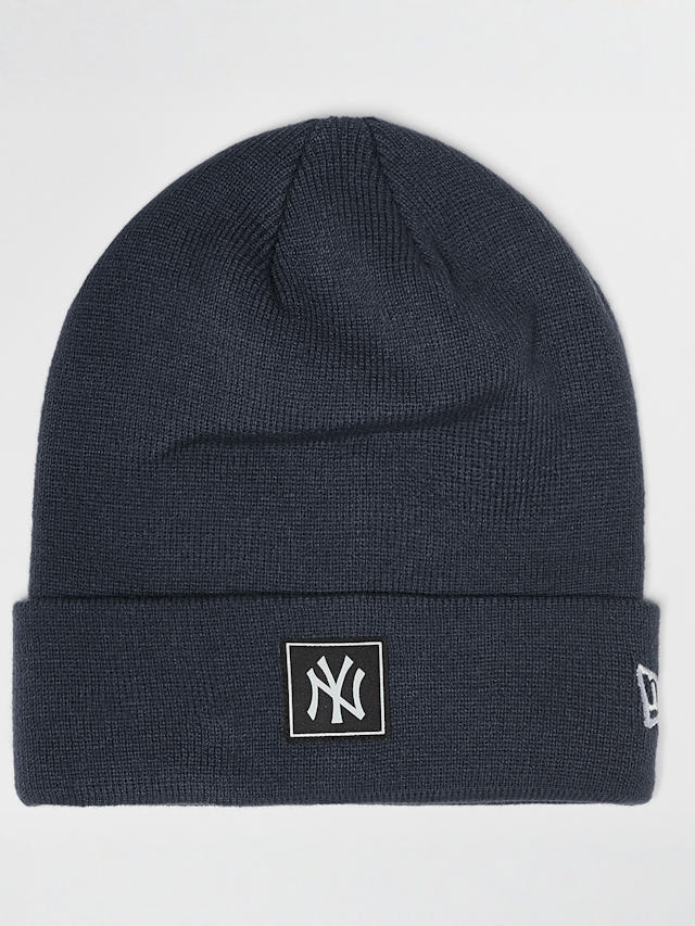New Era, Team Cuff Beanie MLB New York Yankees, niebieski, Obraz 1 z 3