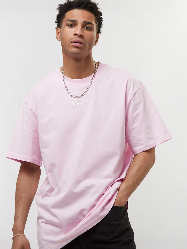 Karl Kani, Small Signature Essential Tee, różowy, Obraz 1 z 5