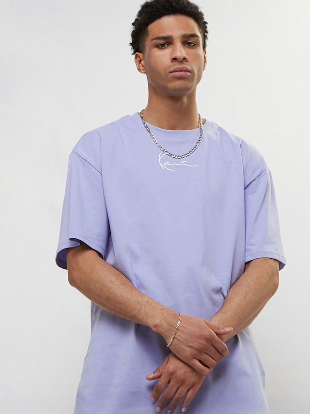 Karl Kani, Small Signature Essential Tee, roze, Afbeelding 1 van 4