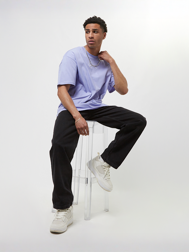 Karl Kani, Small Signature Essential Tee, fioletowy, Obraz 4 z 4