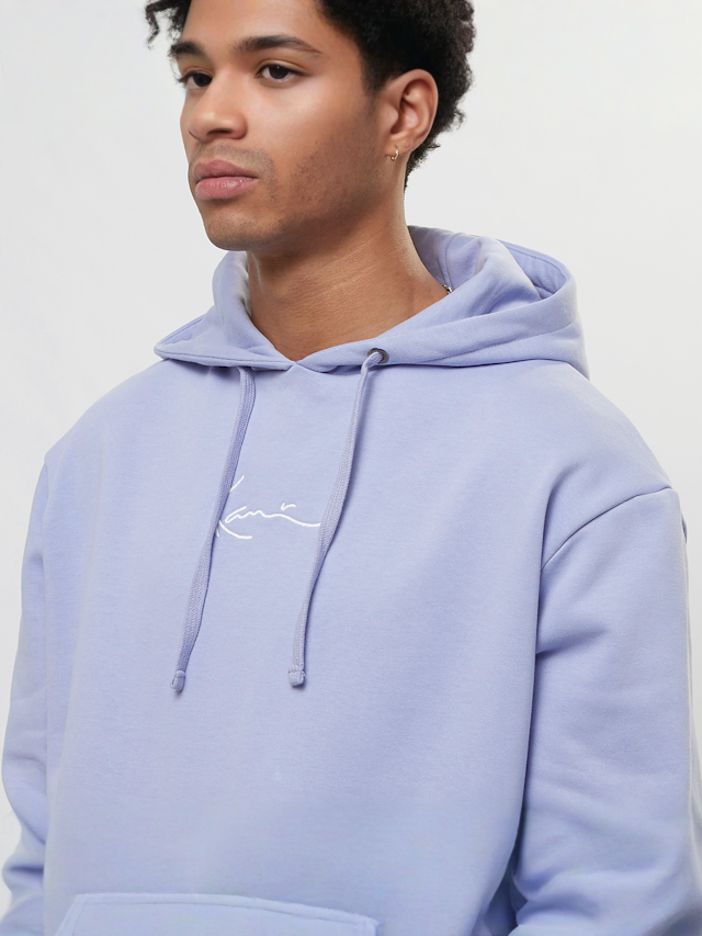 Karl Kani, Small Signature Essential Hoodie, roze, Afbeelding 3 van 5