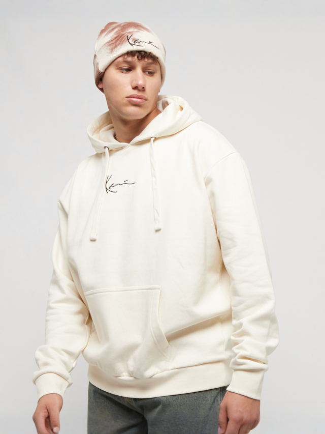 Karl Kani, Small Signature Essential Hoodie off white, white, Image 1 of 5