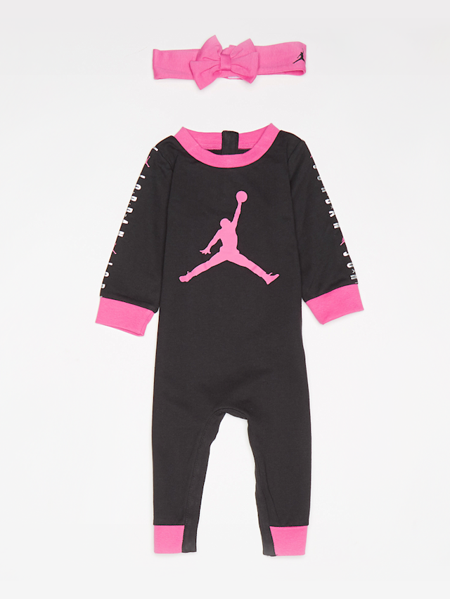 Jordan, Holiday Shine Glitter Coverall, zwart, Afbeelding 1 van 6