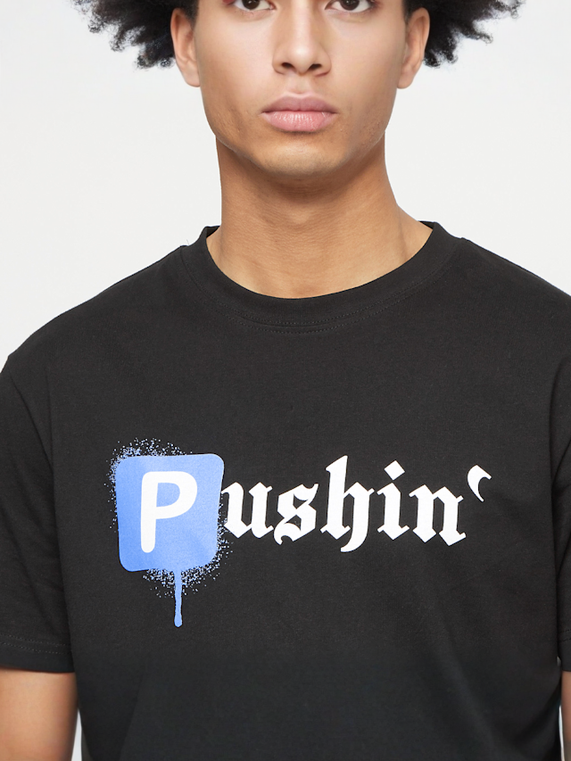 Mister Tee, Pushin P Tee, black, Image 3 of 4