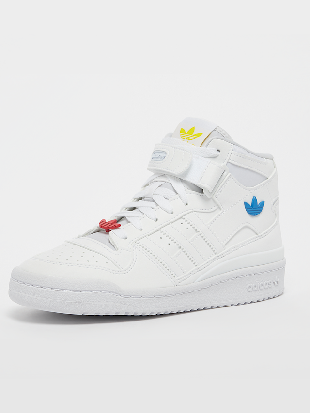 adidas Originals, Forum Mid Sneaker (GS), wit, Afbeelding 2 van 5