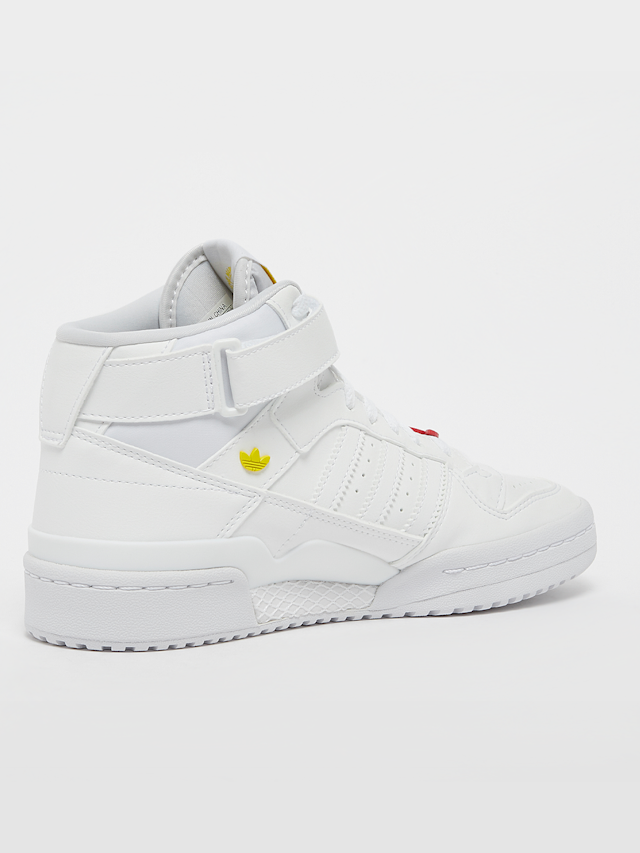 adidas Originals, Forum Mid Sneaker (GS), wit, Afbeelding 3 van 5