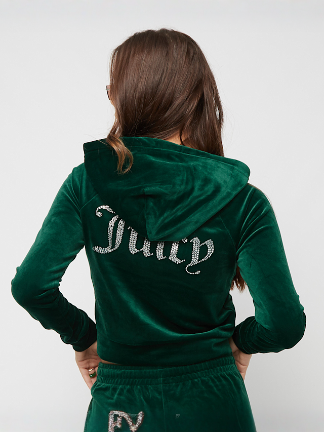 Juicy Couture, MADISON HOODIE ALMOND BLOSSOM, green, Image 2 of 5