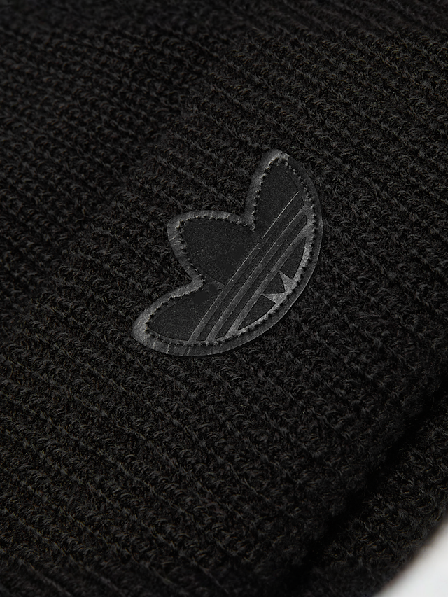 adidas Originals, adicolor Short Beanie, black, Image 3 of 3
