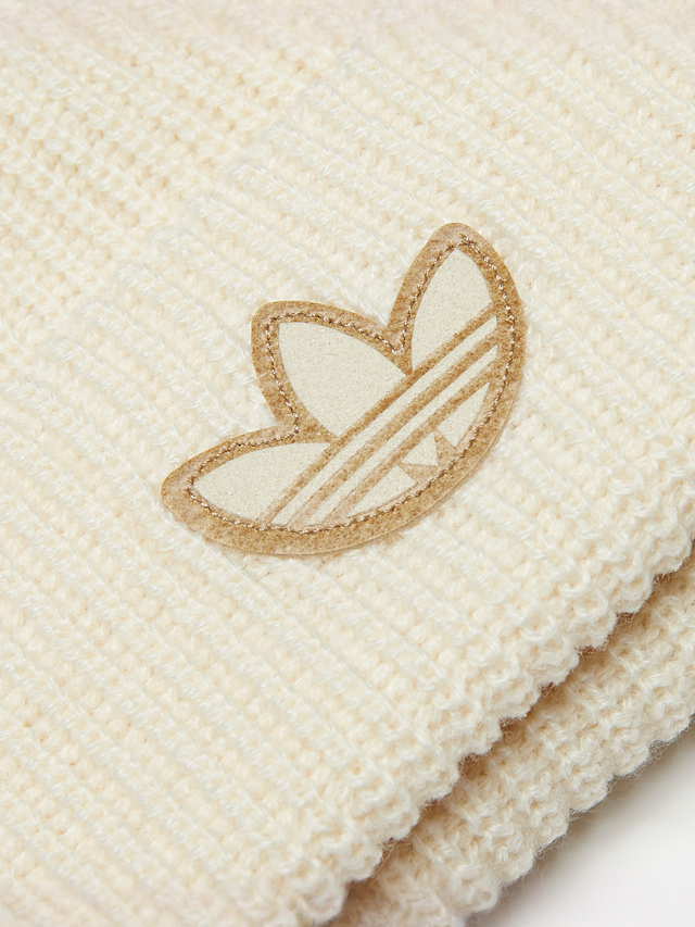 adidas Originals, adicolor Short Beanie, beige, Image 3 of 4