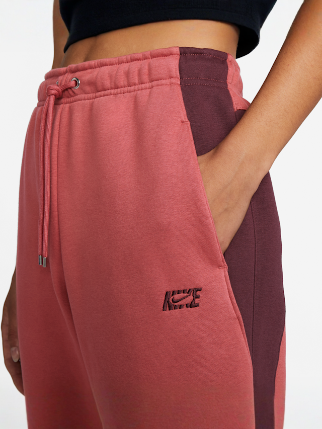 Nike, Sportswear Icon Clash Fleece Pants, rood, Afbeelding 3 van 5