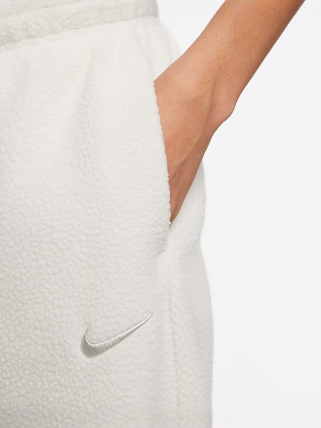 Nike, Sportswear Plush Jogger, wit, Afbeelding 3 van 5