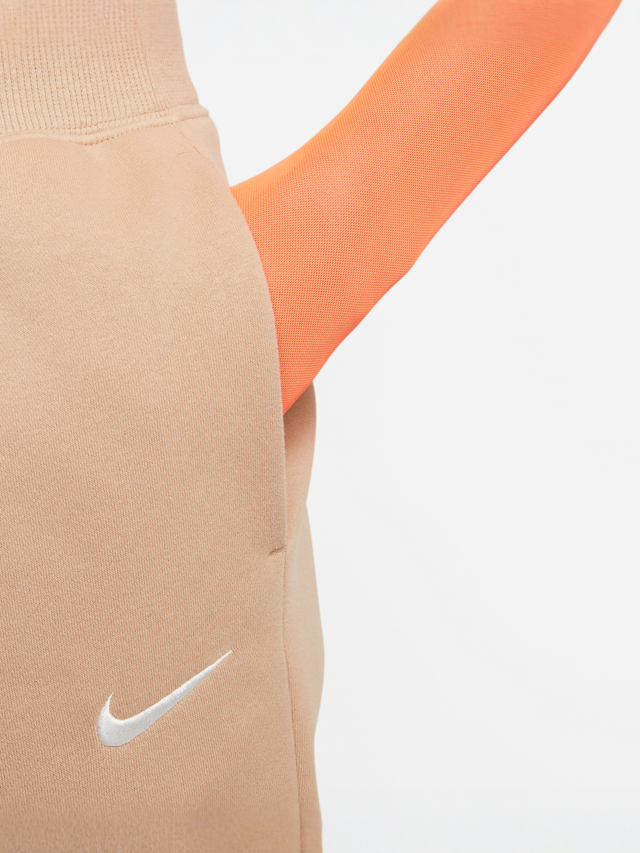 Nike, Sportswear Phoenix Fleece High-Waisted Joggers, beige, Afbeelding 4 van 7