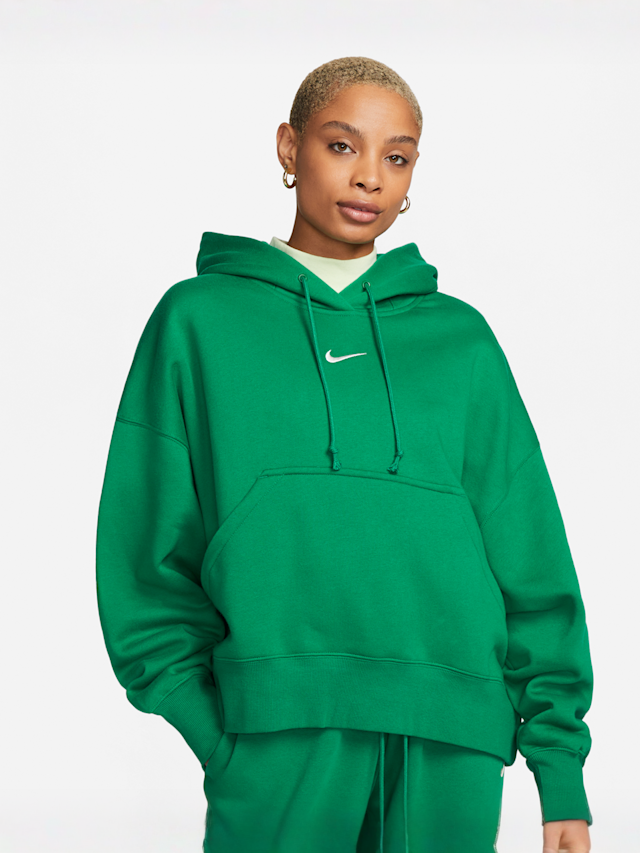 Nike, Sportswear Phoenix Fleece Over-Oversized Hoodie, green, Image 1 of 5