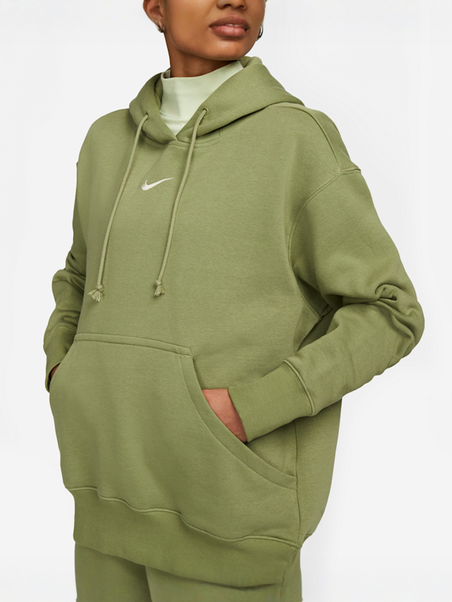 Nike, Sportswear Phoenix Fleece Oversized Hoodie, groen, Afbeelding 6 van 8