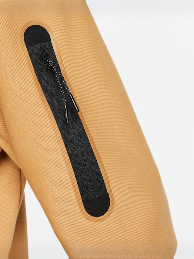 Nike, Sportswear Fleece Hoodie, beige, Afbeelding 5 van 7