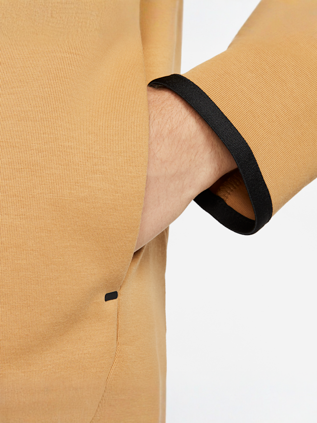 Nike, Sportswear Fleece Hoodie, beige, Afbeelding 6 van 7