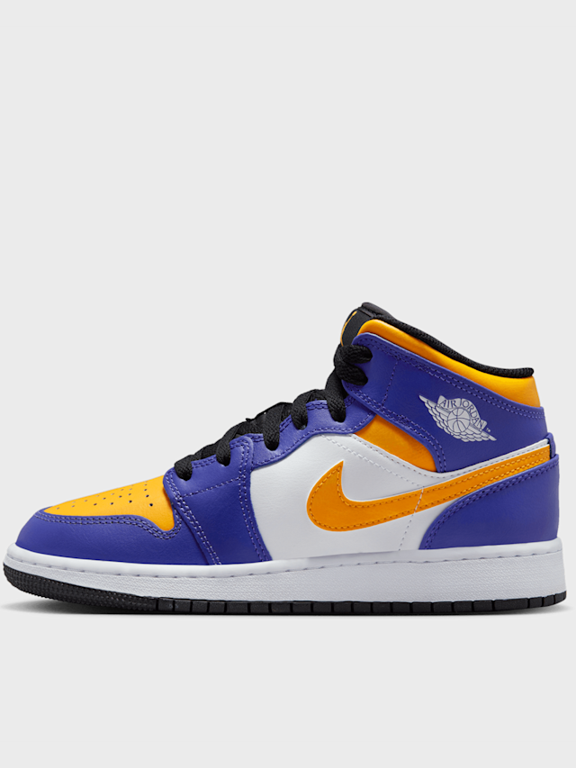 Jordan, Air Jordan 1 Mid (GS), white, Image 1 of 8