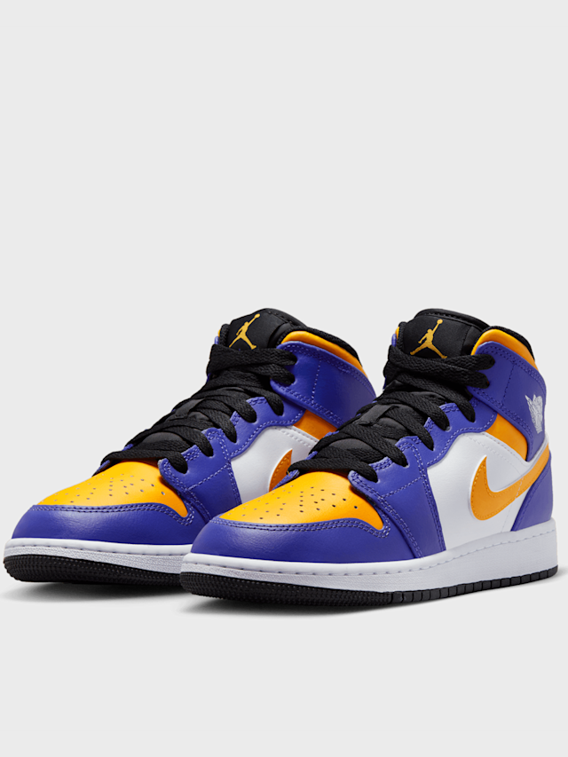 Jordan, Air Jordan 1 Mid (GS), white, Image 4 of 8