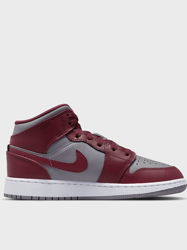 Jordan, Air Jordan 1 Mid (GS), red, Image 2 of 8