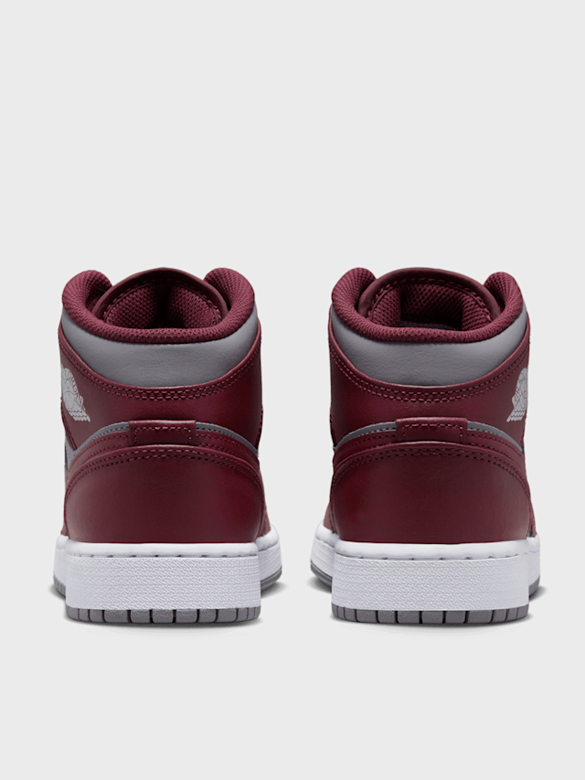 Jordan, Air Jordan 1 Mid (GS), red, Image 5 of 8