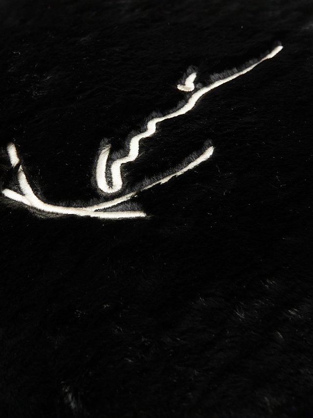 Karl Kani, Pillow Fleece, zwart, Afbeelding 4 van 4