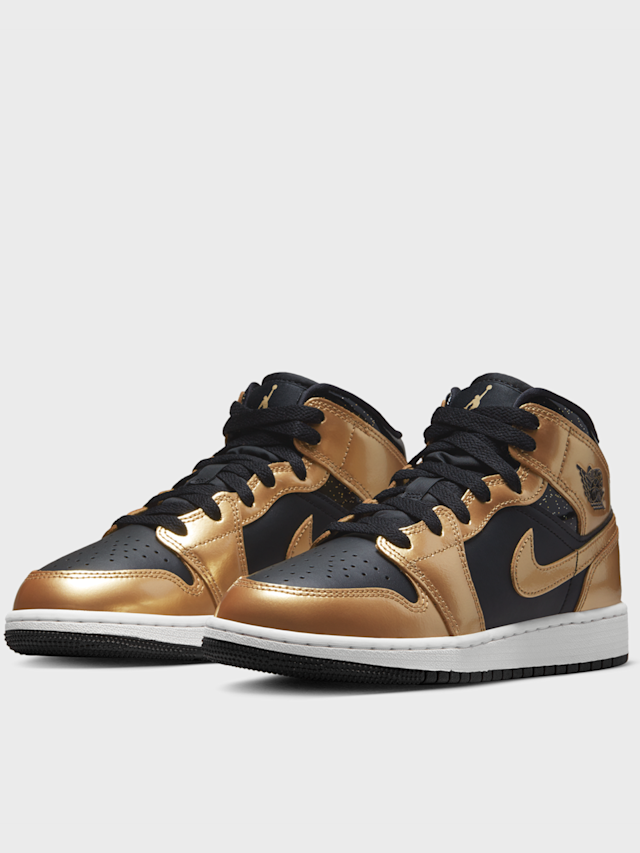 Jordan, Air Jordan 1 Mid SE (GS), black, Image 4 of 8