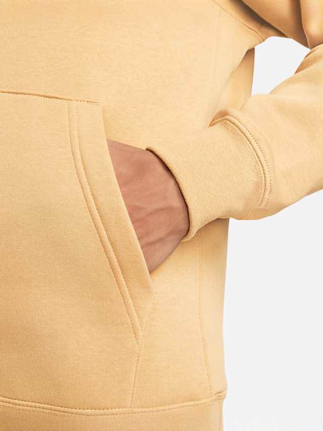 Nike, Sportswear Club Fleece Hoodie, beige, Image 3 of 5