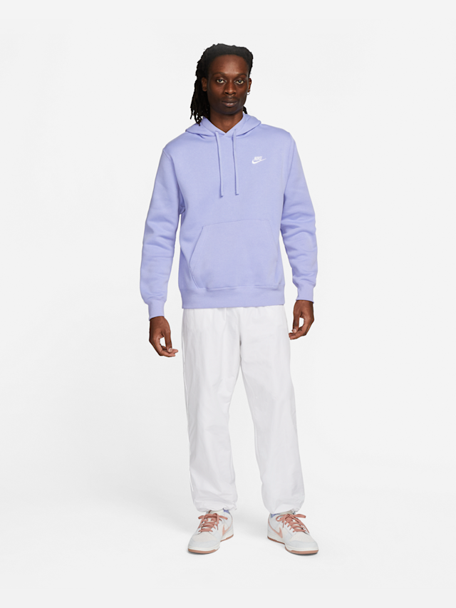 Nike, Sportswear Club Fleece Hoodie, purple, Image 6 of 6
