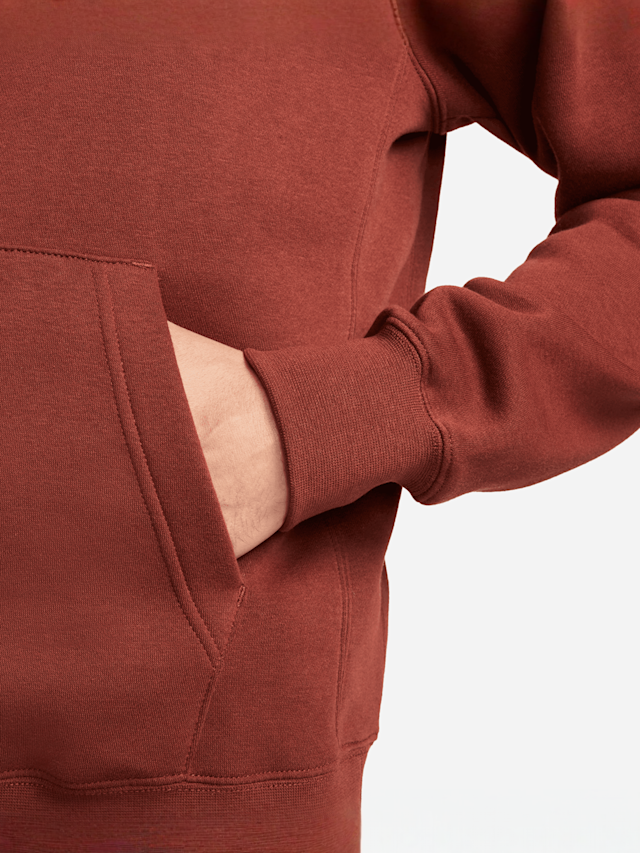 Nike, Sportswear Club Fleece Hoodie, brown, Image 4 of 5