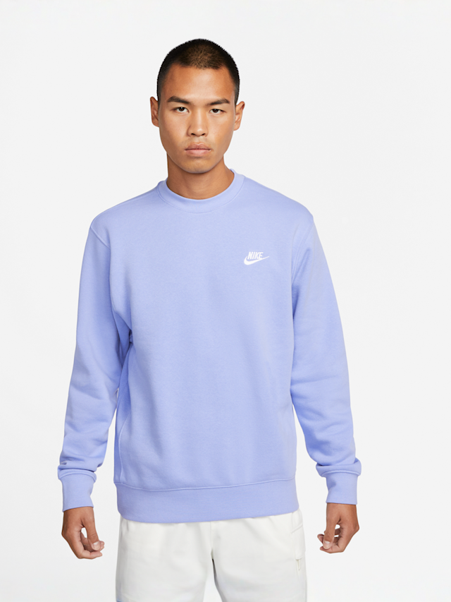 Nike, Sportswear Club Fleece Crew, purple, Image 1 of 4
