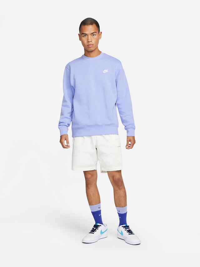Nike, Sportswear Club Fleece Crew, purple, Image 4 of 4