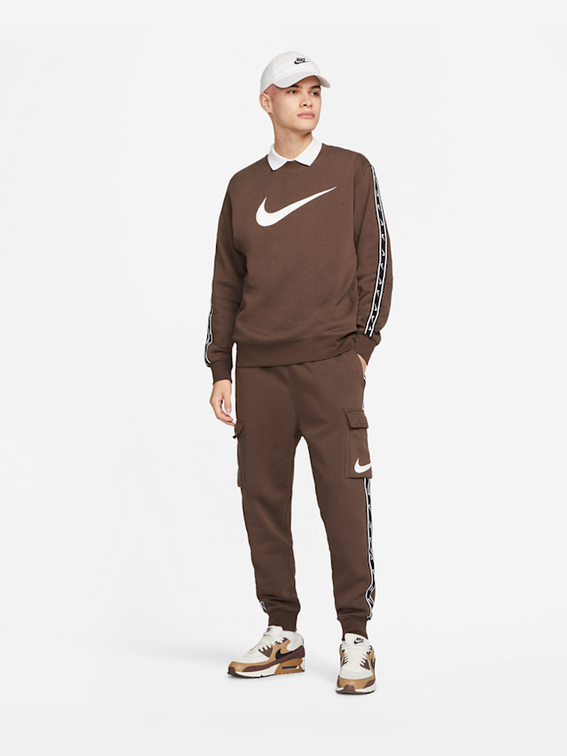 Nike, Sportswear Repeat Fleece Sweatshirt, zwart, Afbeelding 5 van 5