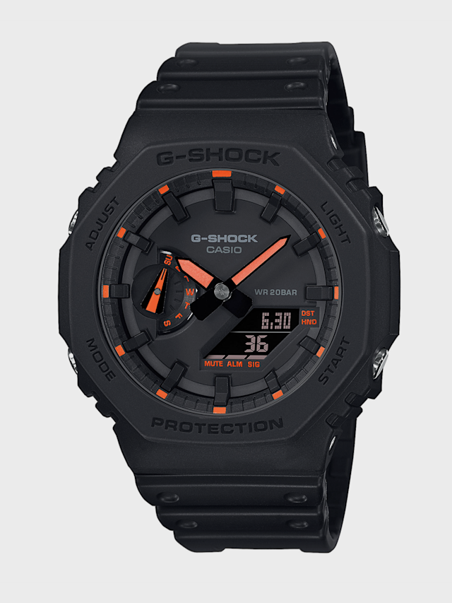 G-SHOCK, Utility Black GA-2100-1A4ER, black, Image 1 of 3