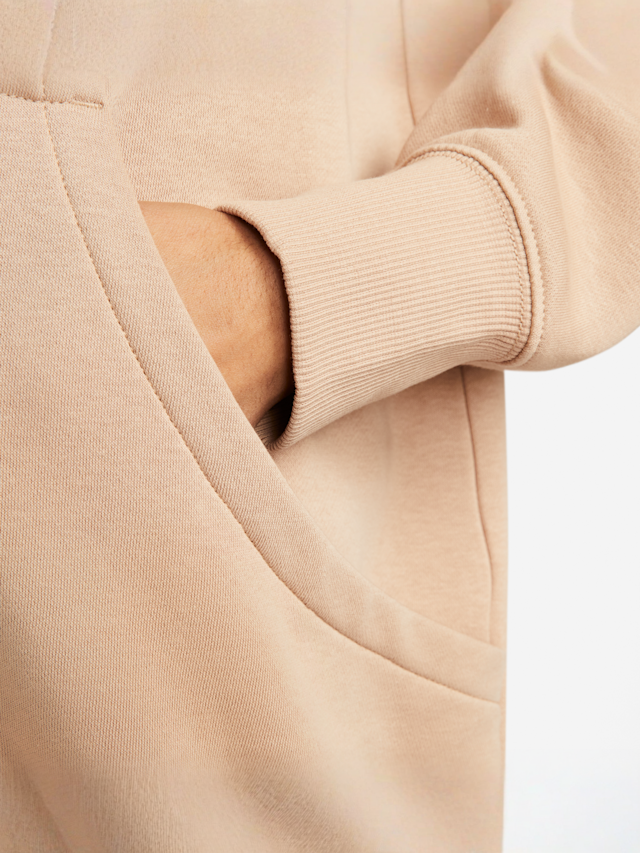 Nike, Sportswear Phoenix Fleece FZ Oversize Hoodie, beż, Obraz 4 z 6