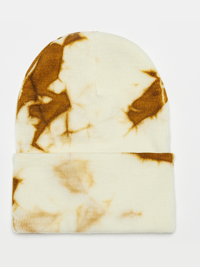 Nike, Sportswear Beanie All Over Print Dye, beige, Afbeelding 2 van 3
