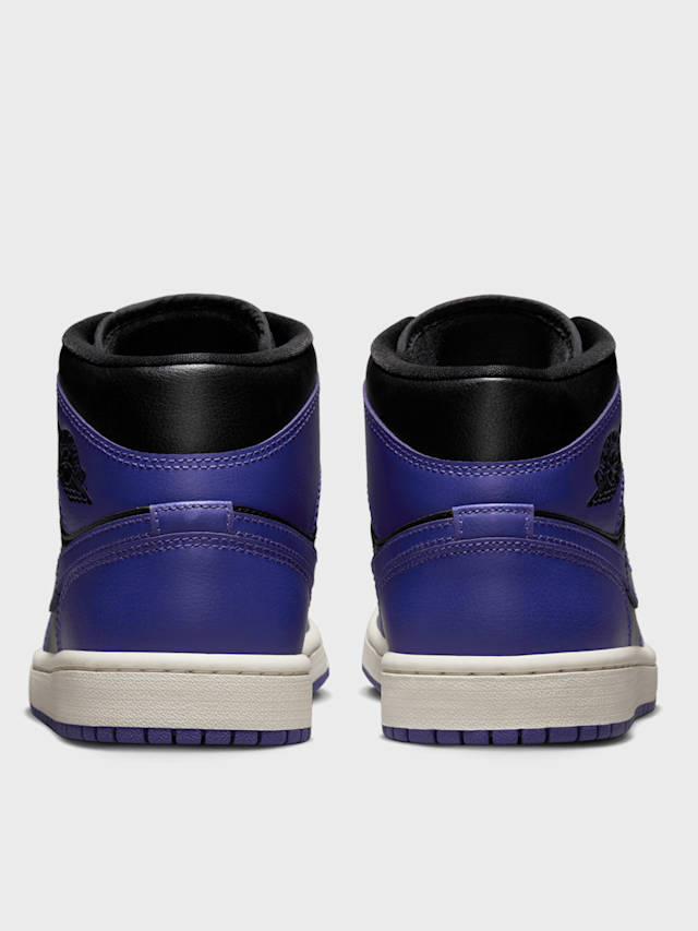 Jordan, WMNS Air Jordan 1 Mid, black, Image 5 of 8