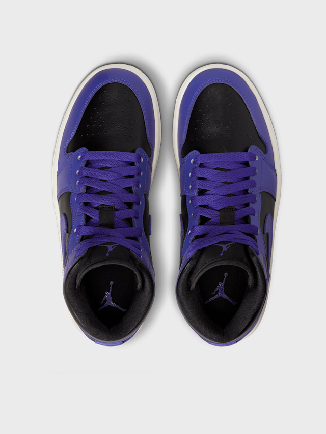 Jordan, WMNS Air Jordan 1 Mid, black, Image 6 of 8