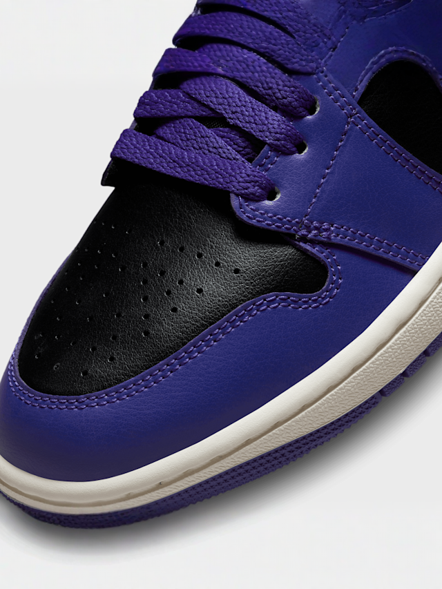 Jordan, WMNS Air Jordan 1 Mid, black, Image 7 of 8