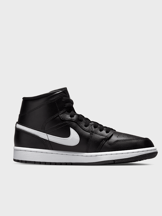 Jordan, WMNS Air Jordan 1 Mid, black, Image 2 of 8
